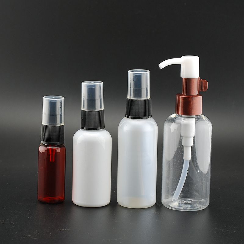 厂家供应60ml喷雾圆瓶 PET透明塑料瓶 消毒液化妆品香水喷剂瓶