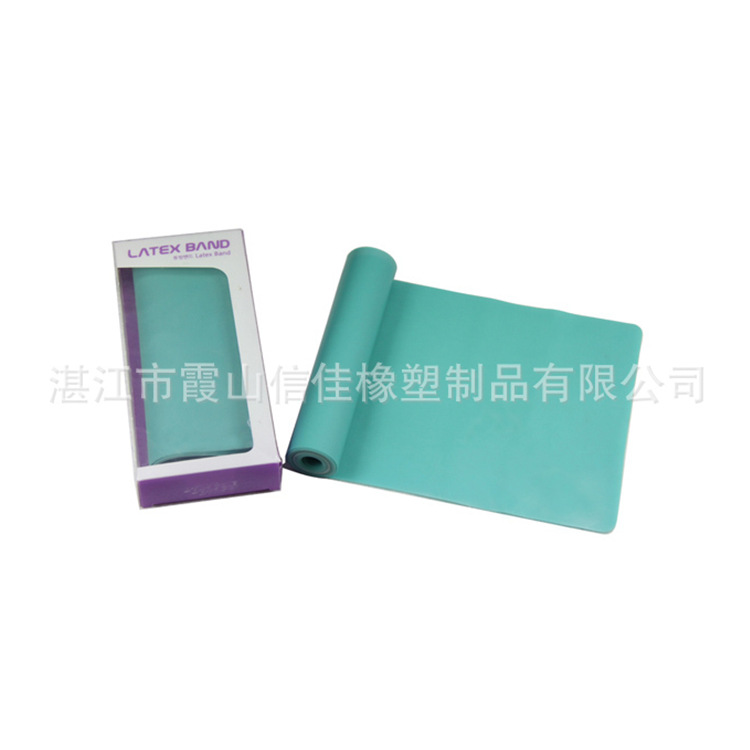 廠家供應(yīng)乳膠瑜伽健身拉力帶 健身美腿彈力繩 臂力訓(xùn)練器