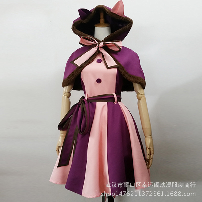 DTD萌趣耳朵天絲魔法浴袍 main image 0