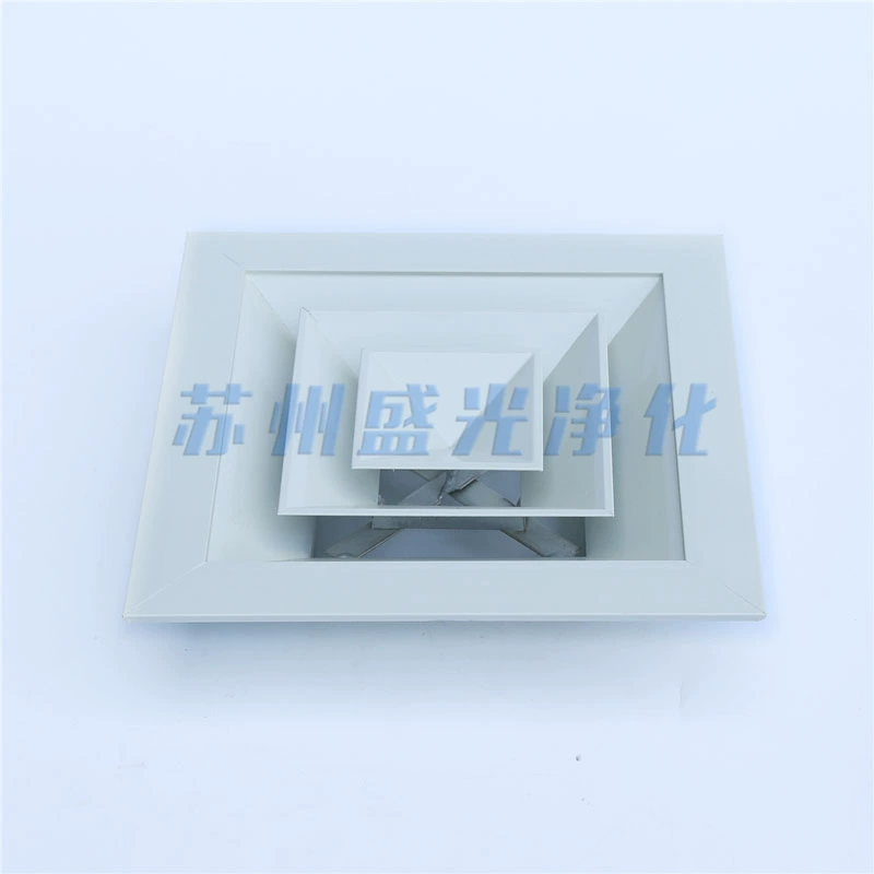 Производители поставляют и производят различные спецификации квадратных диффузор алюминиевого сплава диффузор Сучжоу оптовые поставки