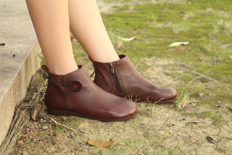 Bottes femme MOCHE en En cuir - Ref 3355423 Image 11