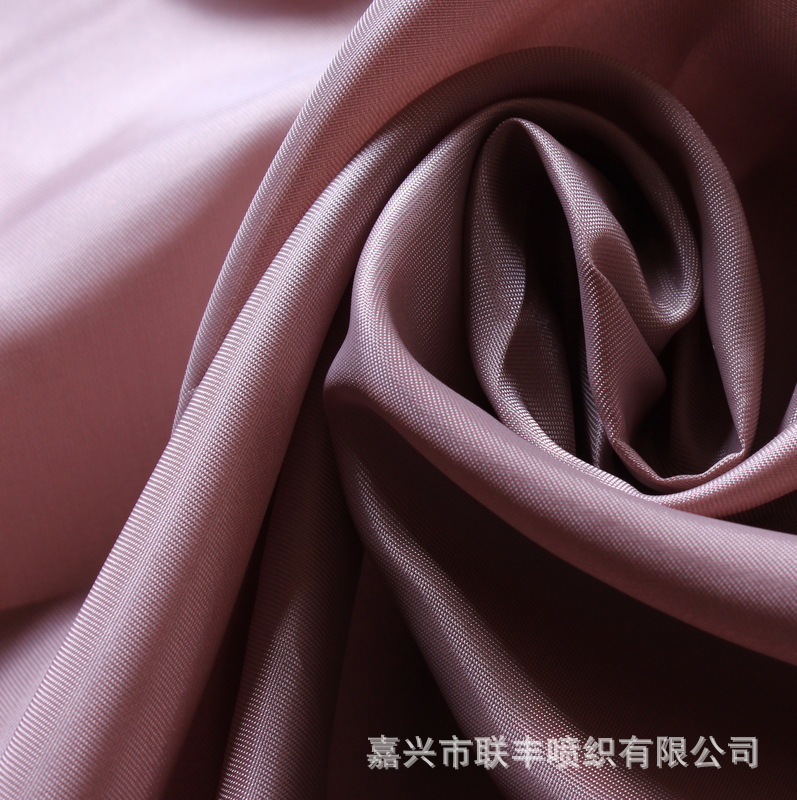 230T斜纹涤塔夫/美丽绸 1/2斜纹 高级秋冬箱包羽绒服大衣里布