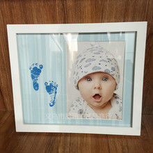 宝宝儿童艺术照仿实木塑料相框婚妙影楼活动礼品批发挂墙7寸摆台