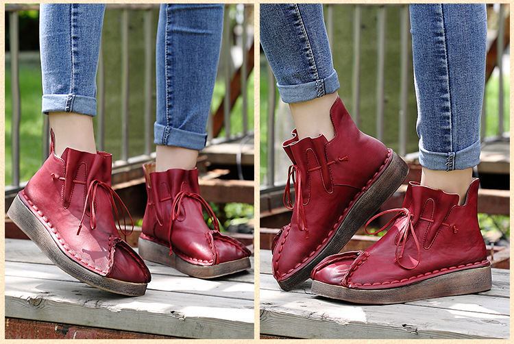 Bottes femme NATIONALITé HUI en En cuir - Ref 3355350 Image 28