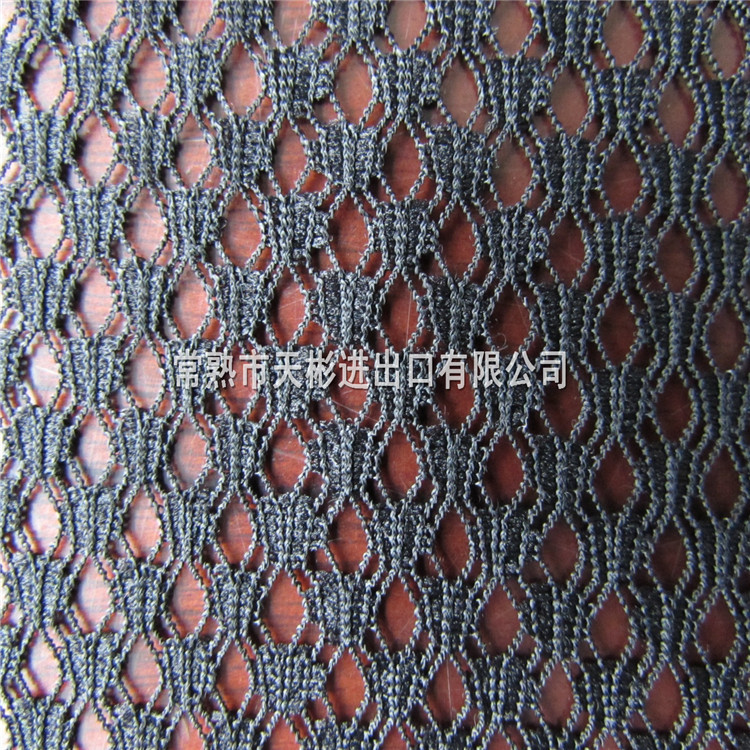 天彬生产各类提花网布 涤氨 弹力网布 现货供应中