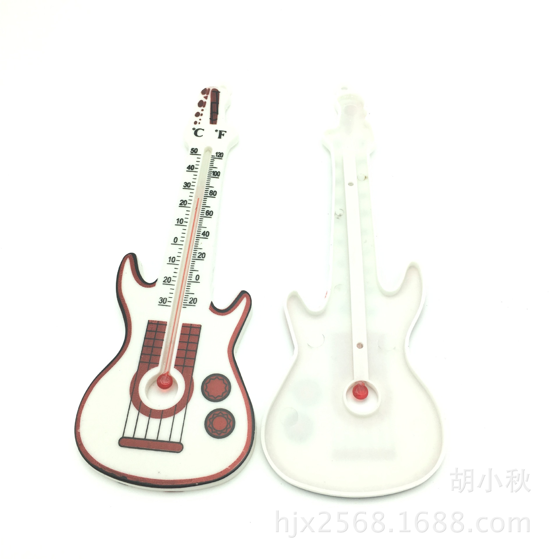 小吉他温度计