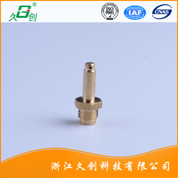 黄铜加热配件进气销 浙江诸暨美标进气销