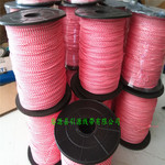 1.0毫米12股编PE线红白相间大力马绑钩线海钓线聚乙烯耐磨渔线