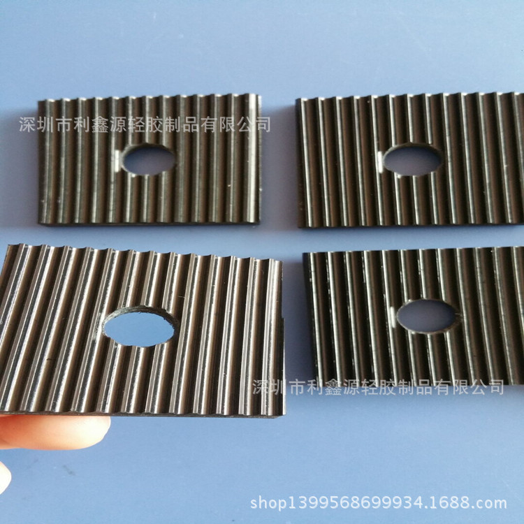 环保网格硅胶垫、防滑减震硅胶脚垫 条纹橡胶垫 减震泡棉