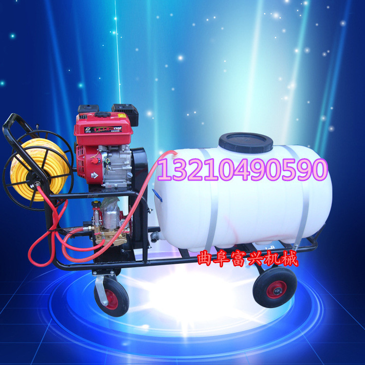 农用打药机 手推式带箱喷雾机大型手推式喷雾器