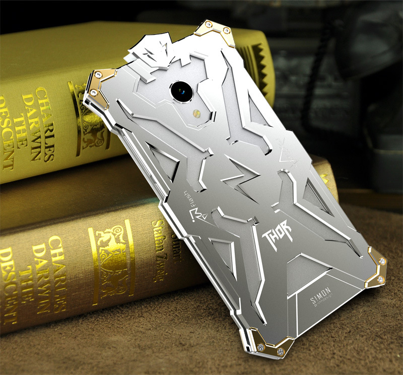 SIMON THOR Aviation Aluminum Alloy Shockproof Armor Metal Case Cover for MEIZU M3e | MEIZU M3