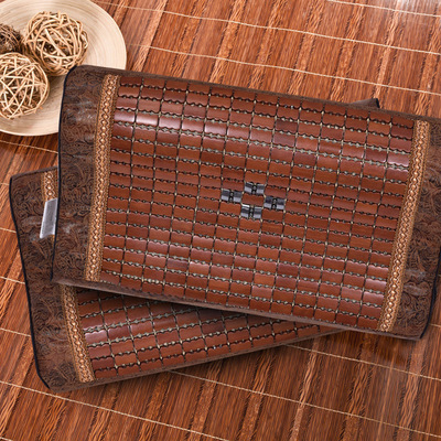 磁铁麻将块凉席高低波浪慢回弹记忆枕凉爽夏天专用枕头