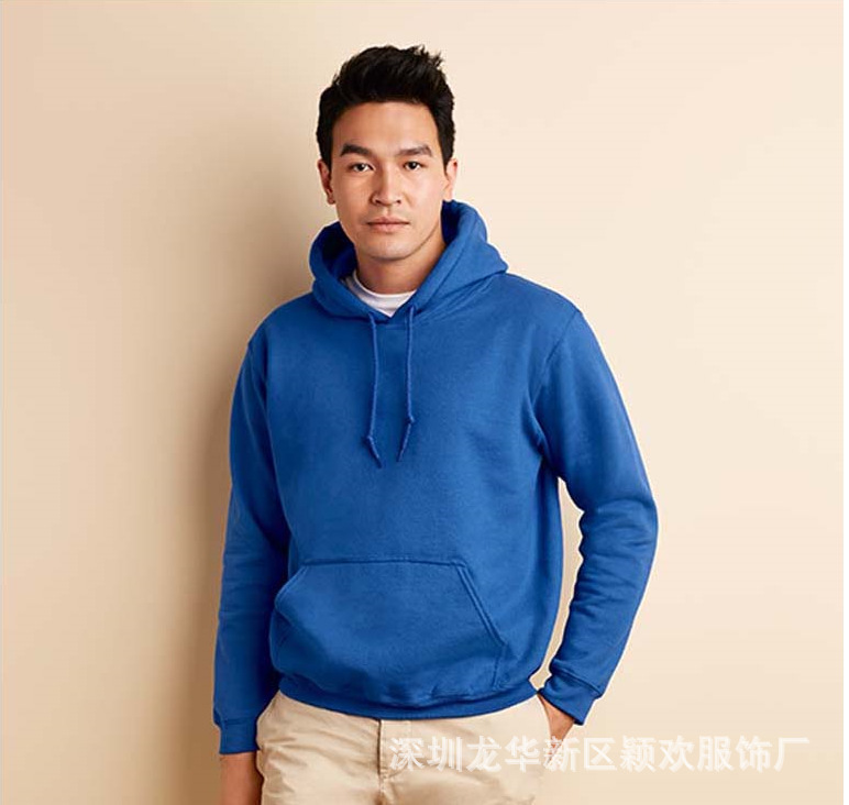 Gildan Gildan 88500 solid color hooded pullover sweater Jidan sweater advertising cultural shirt Gildan Gildan 88500 solid color hooded pullover sweater Jidan sweater advertising cultural shirt