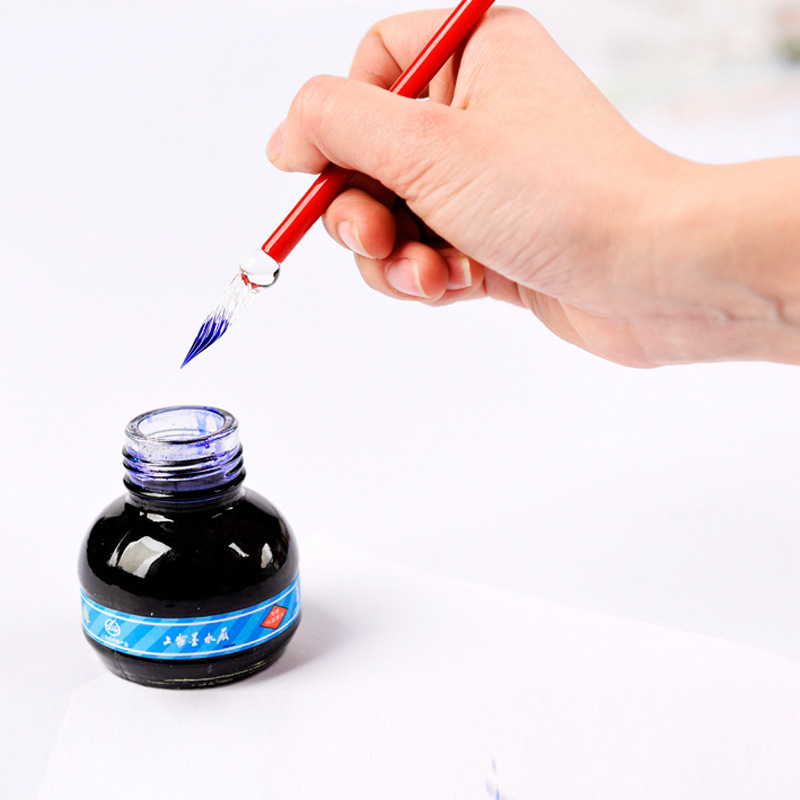 Vidrio creativo DIP pluma de vidrio sólido pluma firma pluma de vidrio regalo de negocios novedad regalo creativo