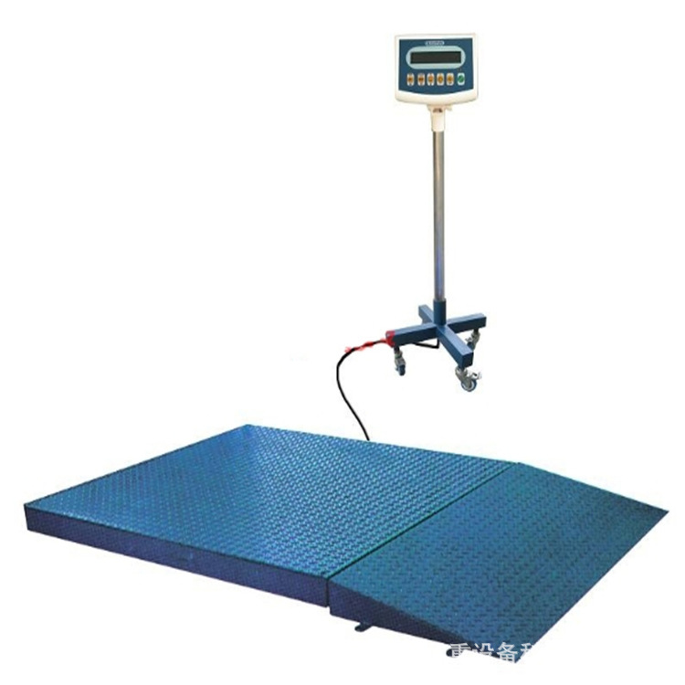 利朗配斜坡小地磅 3t、2000kg仓库移动电子磅称