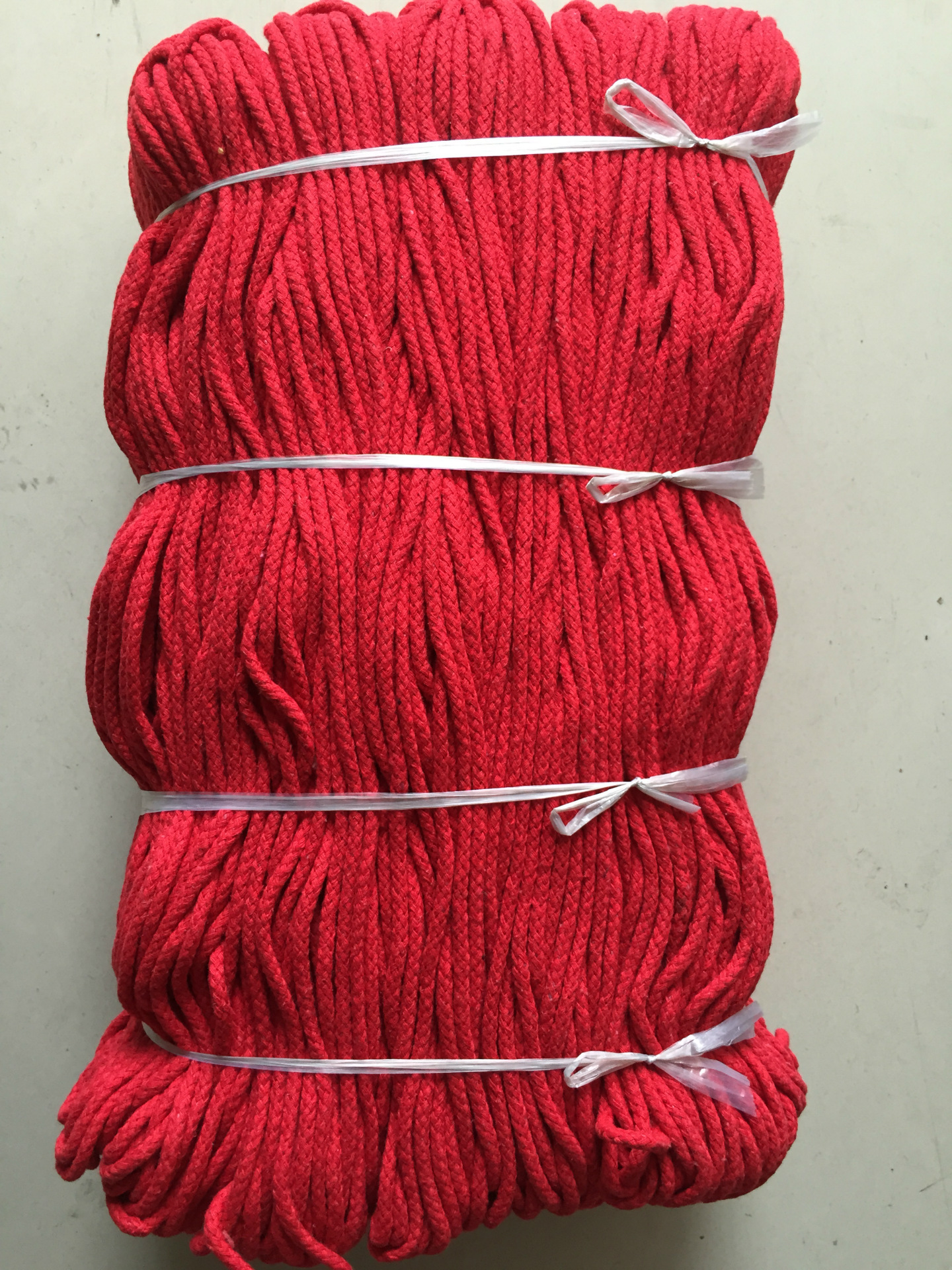 批发八股有芯棉绳束口涤棉绳捆绑绳子圆粗棉线包装扎带线全棉