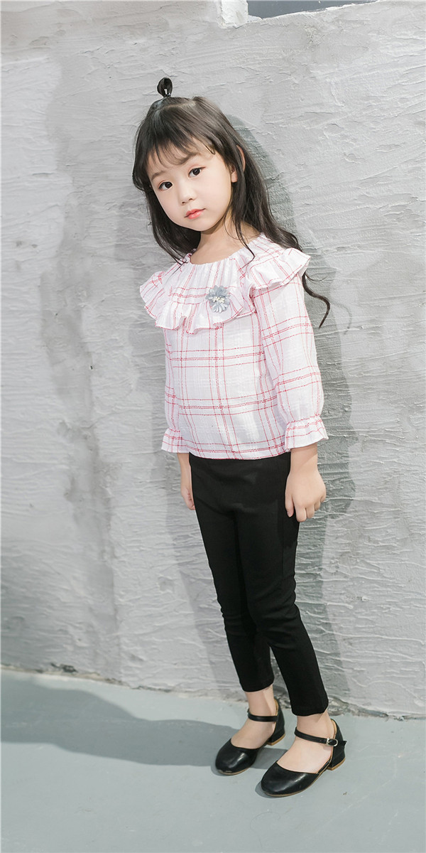 Chemise fille à manche longue - Ref 2087001 Image 10