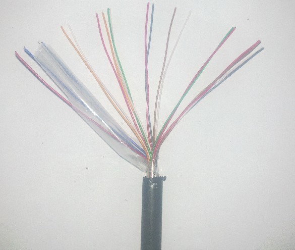 煤矿用阻燃镀锌钢丝编织通信电缆MHYBV-1*4*1.0