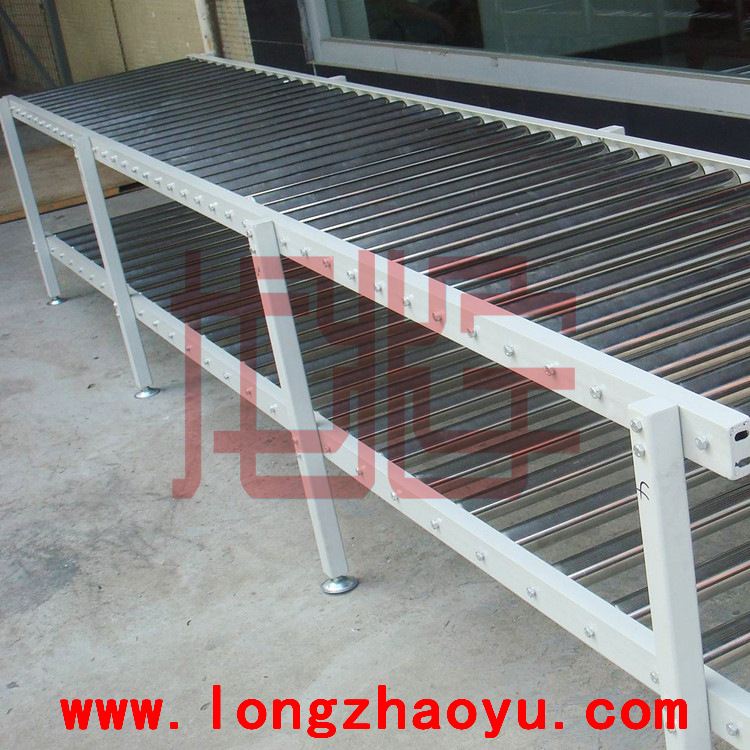 辊筒输送机 无动力 物流输送辊筒 双链输送辊筒 滚筒输送线 双层