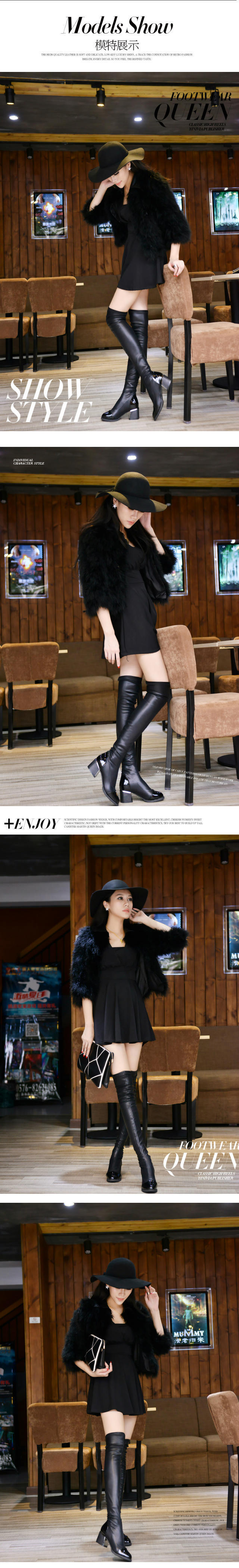 Bottes femme HALINFER  HAN LINGFEI en Microfibre - Ref 3355520 Image 10