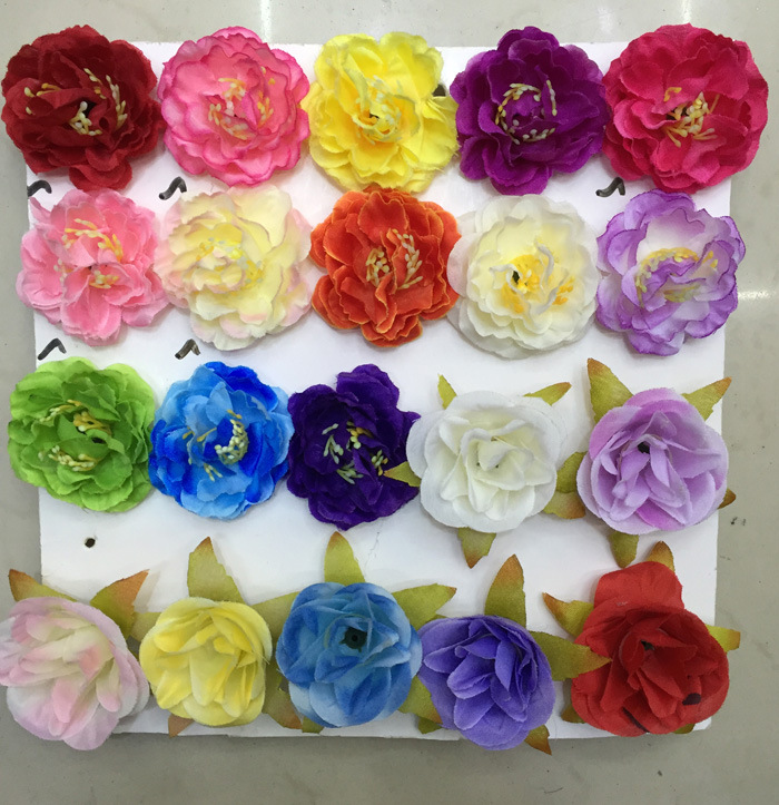 Fashion Flower Cloth Hair Clip 1 Piece display picture 4