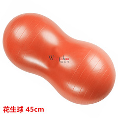 Thickened Fitness Capsule Ball Peanut Ball Cylindrical Ball Yoga Sensory Training Rehabilitation Equipment 45cm