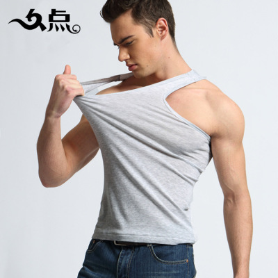 man vest Rib man vest vest Primer motion Bodybuilding Polyester vest Stall wholesale