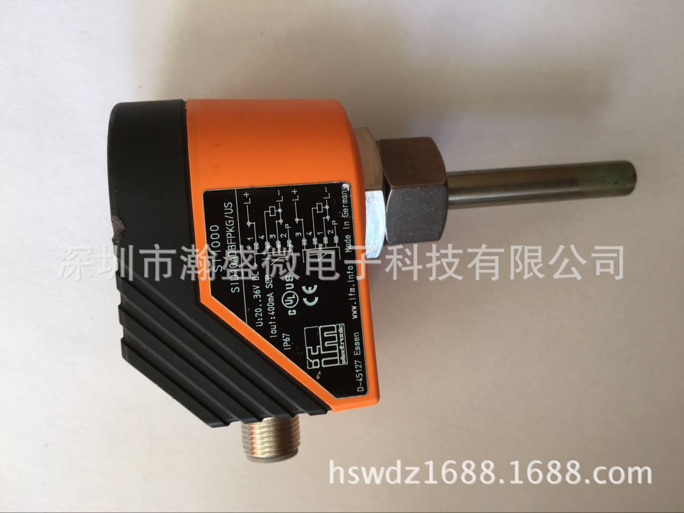 IFM易福门压力传感器SI1000   原装正品 无包装