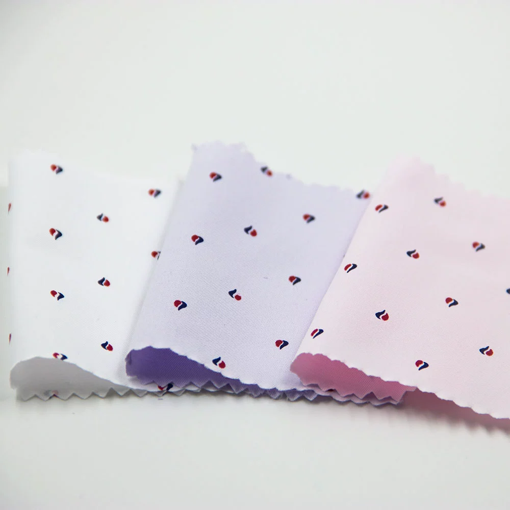 Поставки по точечной на горячий спрос exploded pink feather Полинги хлопковая ткань принт Ms. повседневная сорочка ткань