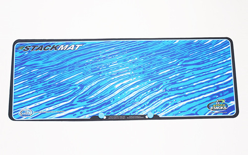 Stark blue large mat third generation with buckle mat water ripple Rubik's cube mat speed disc coaster manufacturer direct sales wholesale