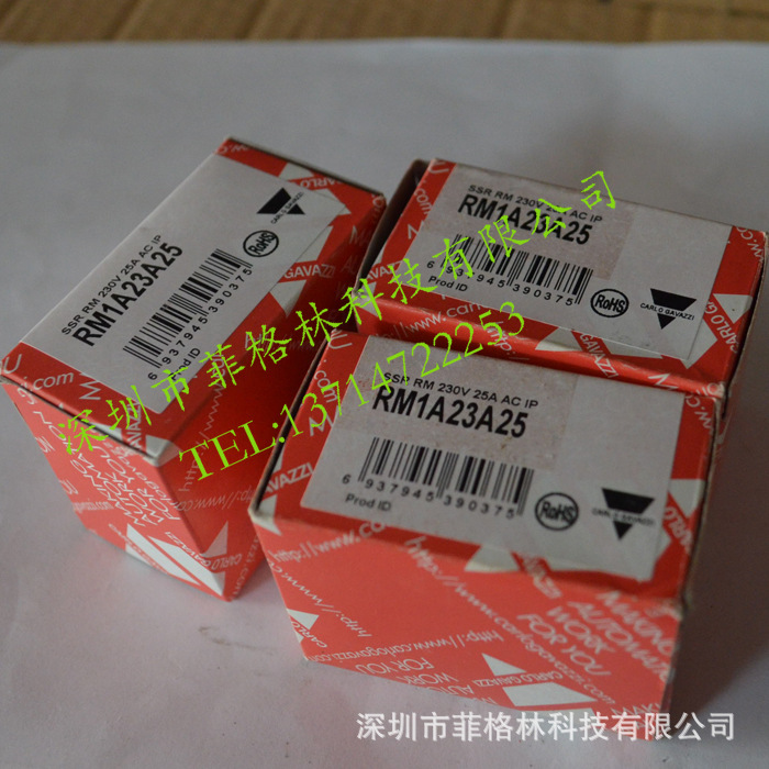 【佳乐代理】RM1A23A25 瑞士佳乐CARLO GAVAZZI 固态继电器