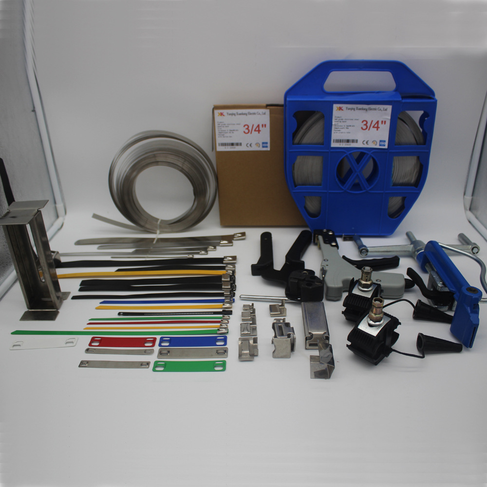 不锈钢盘带  不锈钢扎带  搭扣用于交通标牌  电力电缆  石油