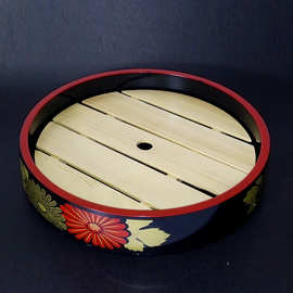 新品菊花盘寿司盆太阳花连板寿司桶刺身寿司盘寿司罐寿司料理盛器