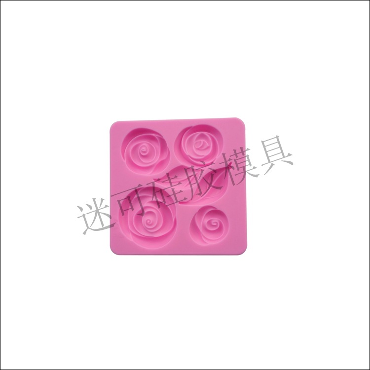 Diferentes tamaños de flores fondant molde de silicona molde de chocolate molde de jabón DIY herramientas para hornear muestra directa de fábrica