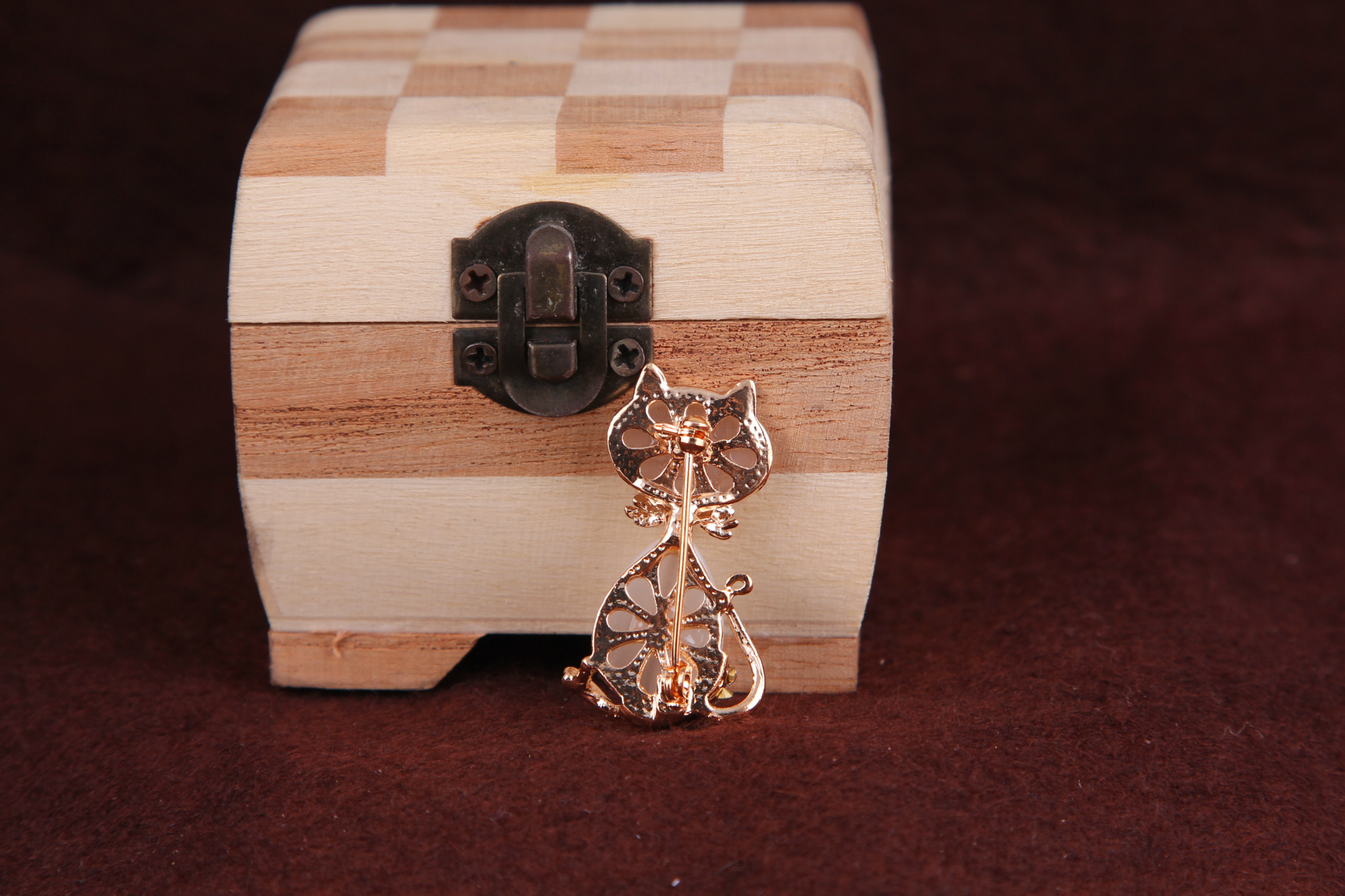 Papillon alla moda giapponese e coreano con occhio di gatto, da uomo, gattino, con strass, fibbia per colletto, accessori per uomo e donna_voghion.com