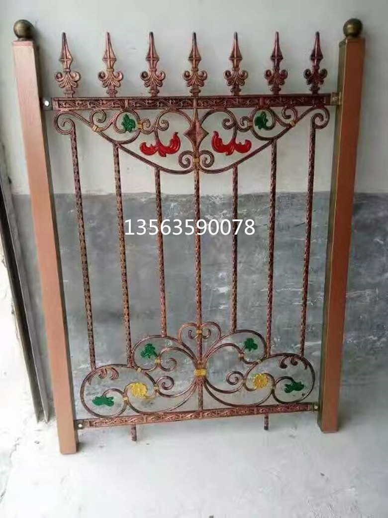 河北衡水铸铁护栏 别墅学校厂房铸铁围墙 铁艺围栏 铁栅栏