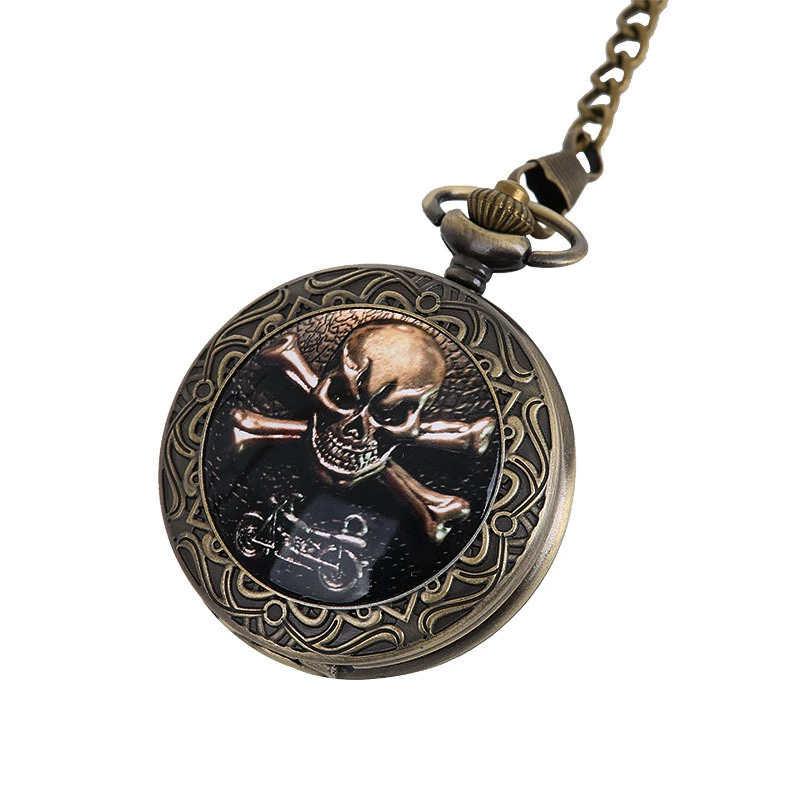 Классическая керамическая лапша с крупной цепочкой Demon Knights Skull Ghost Watch Factory, оптовая продажа Ghost Top Pentopo 9085