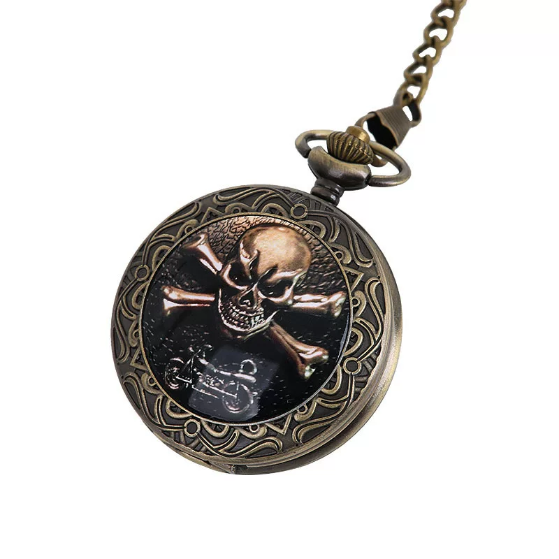 Классическая керамическая лапша с крупной цепочкой Demon Knights Skull Ghost Watch Factory, оптовая продажа Ghost Top Pentopo 9085
