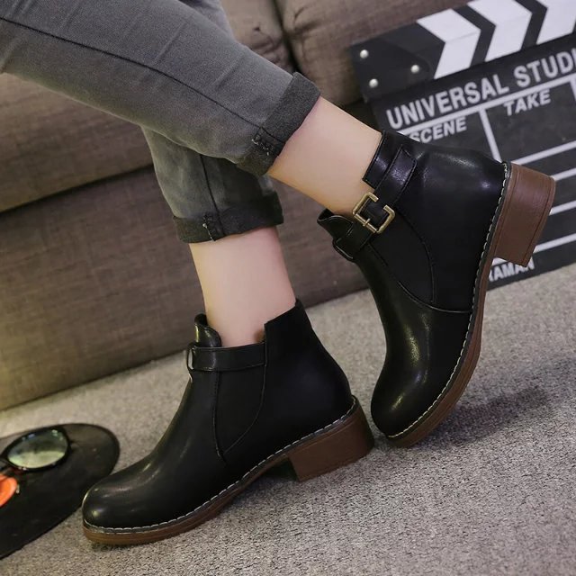 Bottes femme SHU MEIMEI en PU artificiel - Ref 3354813 Image 24