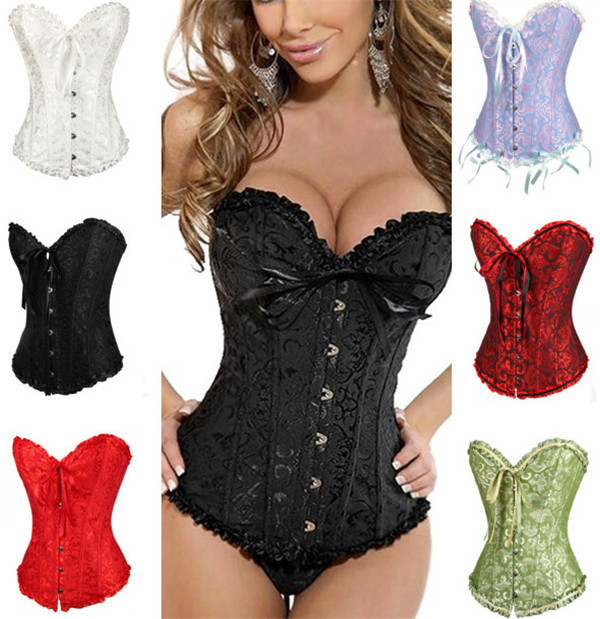 6666# European and American court corset...