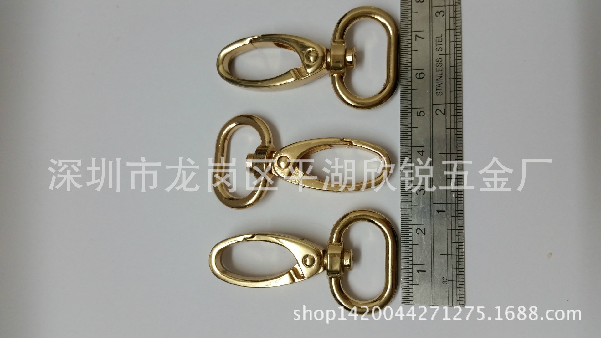 箱包五金配件锌合金狗扣 背包肩带勾扣 六分揽扣狗扣 箱包勾扣