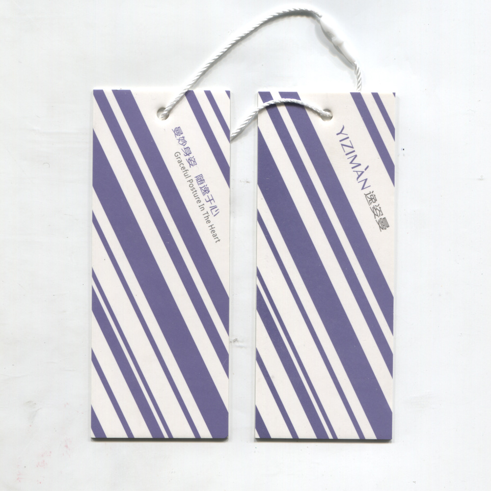 Factory direct selling copper version of paper clothing tags Men's…