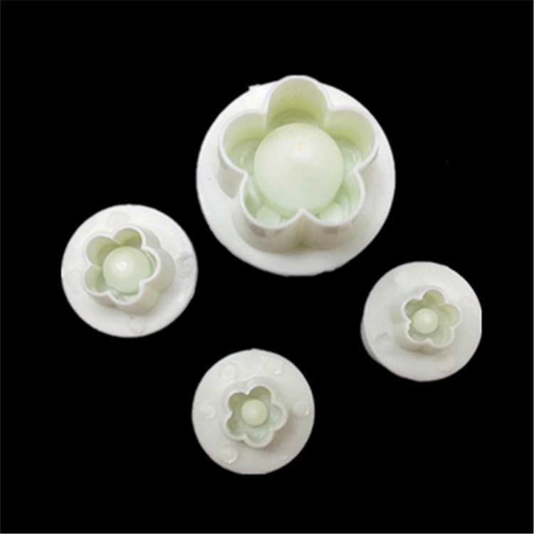 T017 4pcs梅花弹簧模具