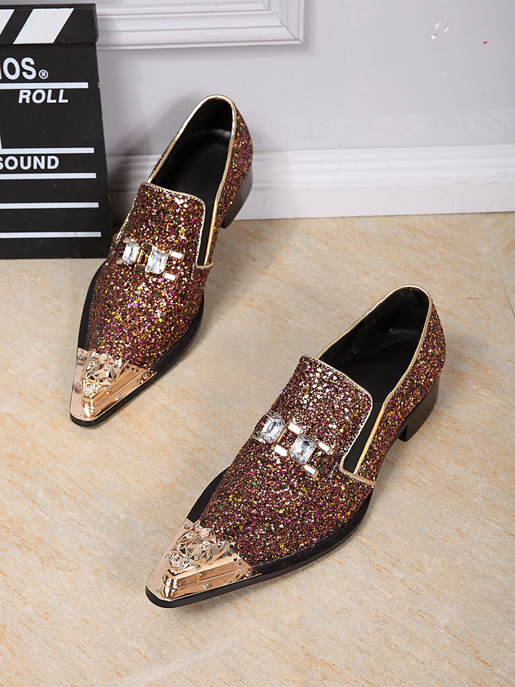 Trend shoes English style pointed-toe
