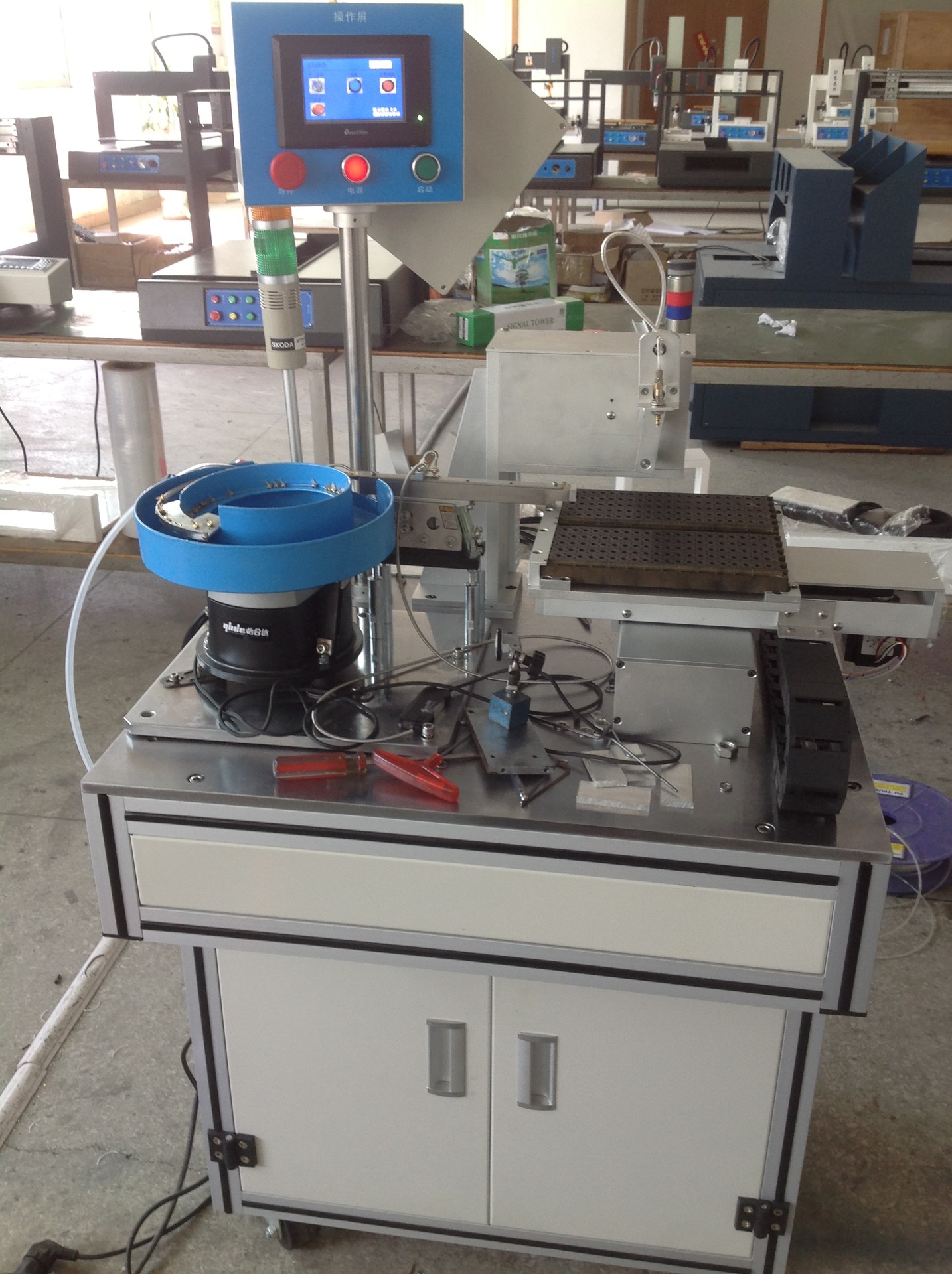 光电产品定向排例机