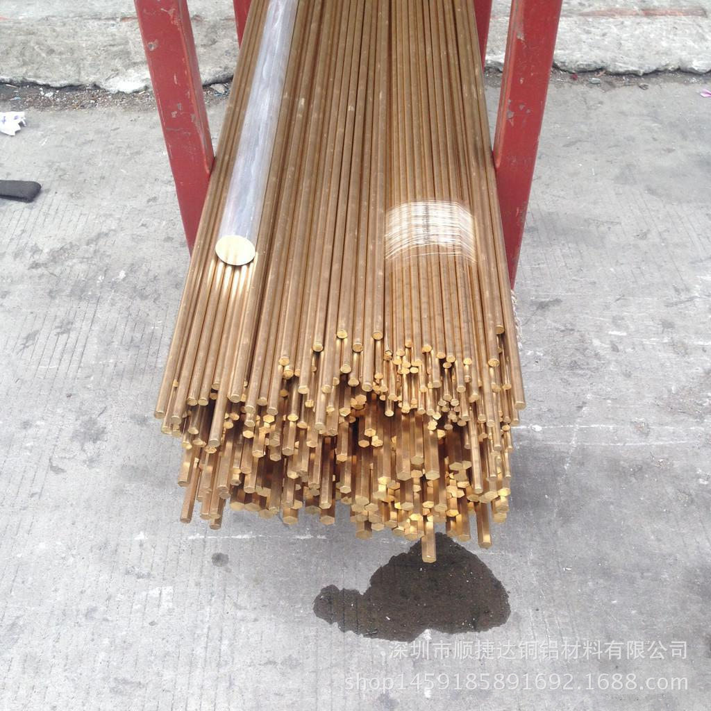 C3604国标环保黄铜棒 H59-1无铅光亮黄铜棒 含铅量Pb100ppm以下