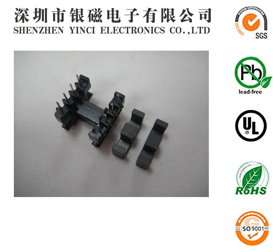 YC-EF-1602 4+4p配EF16磁芯变压器、电感线圈、塑胶骨架，