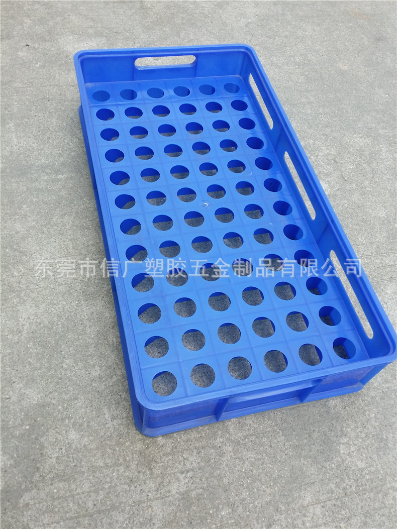 销往肇庆清远蓝色加厚灯泡周转箱 韶关河源LED球泡防碰撞运输筐盒