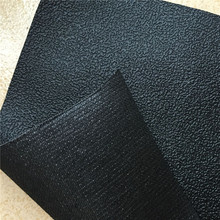 现货出售黑色压纹PVC皮革防滑止滑革手套乐器音响外包革0.7人造革