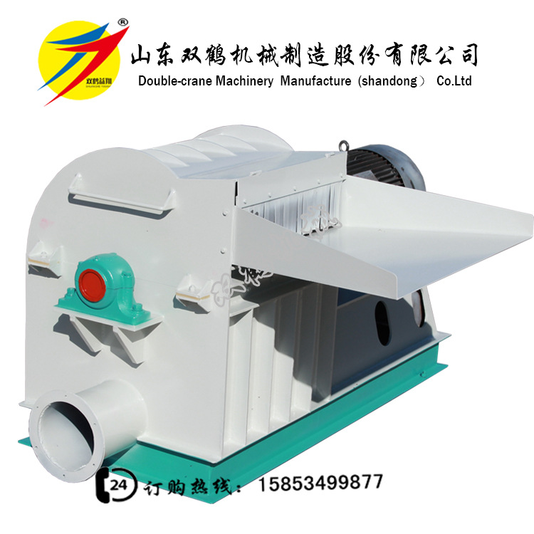 山东双鹤多功能秸秆稻草粉碎机价格。玉米皮粉碎机组环保除尘